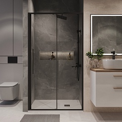 Niagara Душевая дверь в нишу Nova 120x195 NG-84-12AB – фотография-5